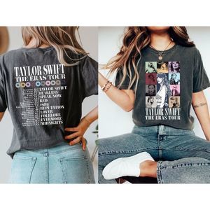Two Sided Eras Tour Concert Graphic Fan Unisex Vintage Style T-Shirt